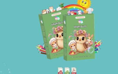 Kawaii Bliss – Coloring Page( PLR )